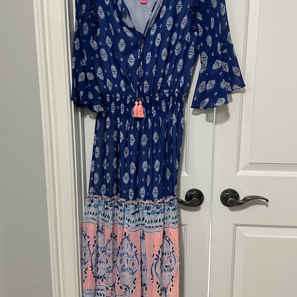 Lilly Pulitzer Long Sleeve Dress Size 4